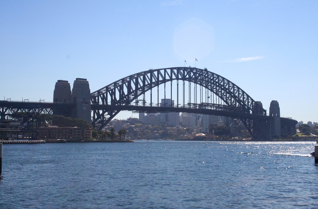 Harbour Bridge from Across Sydney Cove